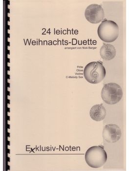 24 leichte Weihnachtsduette 