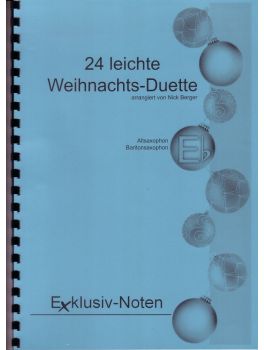 24 leichte Weihnachtsduette 