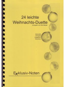 24 leichte Weihnachtsduette 