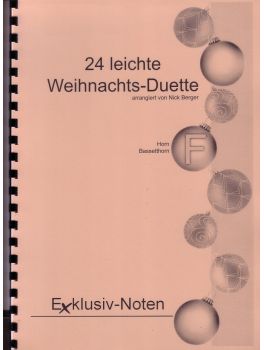 24 leichte Weihnachtsduette 