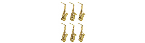 from 6 to 12 saxophones